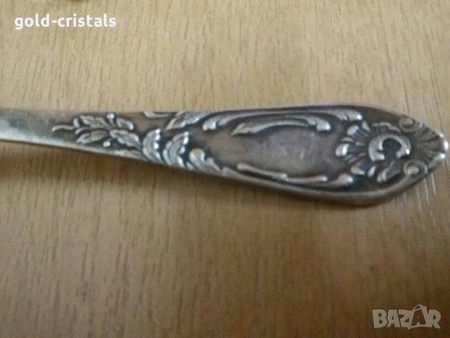 антикварни руски чаени лъжички мнц, снимка 8 - Антикварни и старинни предмети - 25111715