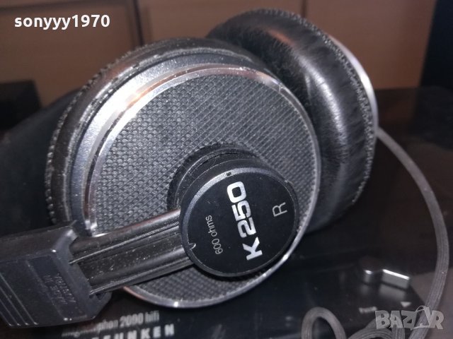 akg-k250 headphones-made in austria-внос швеицария, снимка 7 - Слушалки и портативни колонки - 22121601
