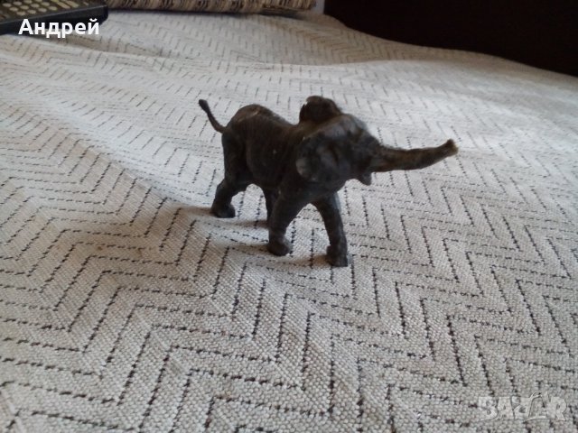 Стара играчка слон, снимка 3 - Антикварни и старинни предмети - 23499630