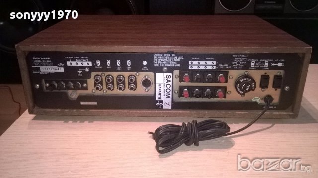 Pioneer sx-300 retro receiver-внос швеицария, снимка 8 - Ресийвъри, усилватели, смесителни пултове - 14908412
