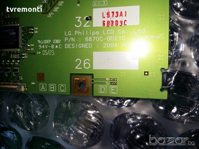 T-CONTROL BOARD 6870C-0021C, снимка 3 - Части и Платки - 18761376
