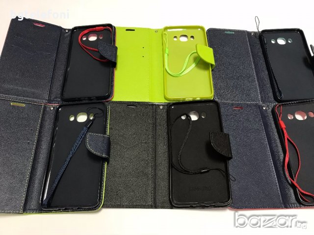 Samsung Galaxy J7 2016 (J710) калъф тип тефтер със силиконово легло, снимка 10 - Калъфи, кейсове - 15551750