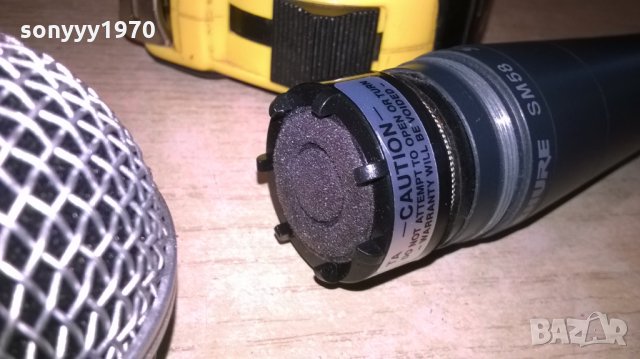 shue sm58-микрофон-profi-внос швеицария, снимка 5 - Микрофони - 22346015