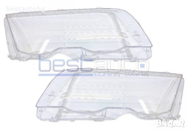 Стъкла / капаци за фарове за БМВ Е46 BMW E46 Седан / Комби (98-01) - БЕЗПЛАТНА ДОСТАВКА с ЕКОНТ!!!, снимка 2 - Аксесоари и консумативи - 22124646