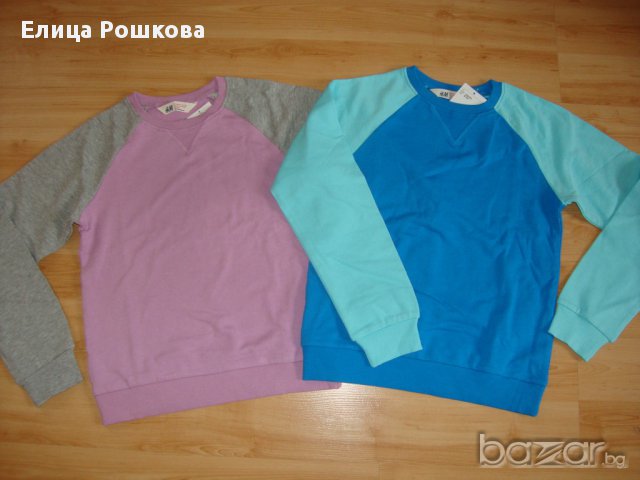 Нови блузки H&M, размер 8-10 г., снимка 2 - Детски Блузи и туники - 16390686