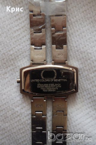 Нов! Ръчен часовник Бенетон UNITED COLORS OF BENЕTTON 7453119525-50479, снимка 8 - Дамски - 12793018