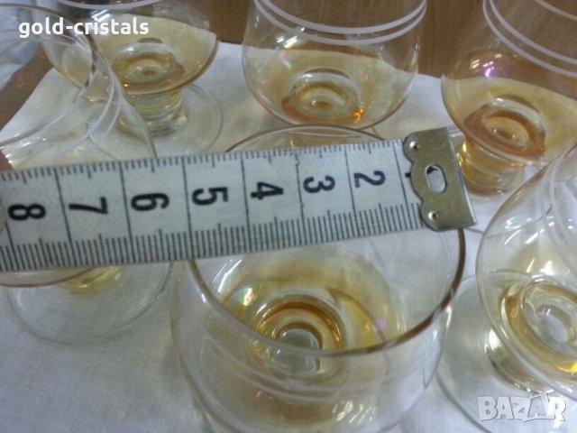 Стъклени чаши , снимка 4 - Антикварни и старинни предмети - 22161257