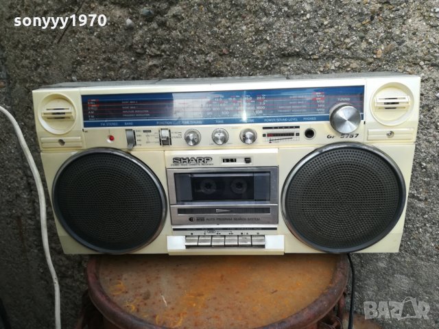 sharp gf-5757-apss-ретро колекция-внос швеицария, снимка 4 - Ресийвъри, усилватели, смесителни пултове - 22504950