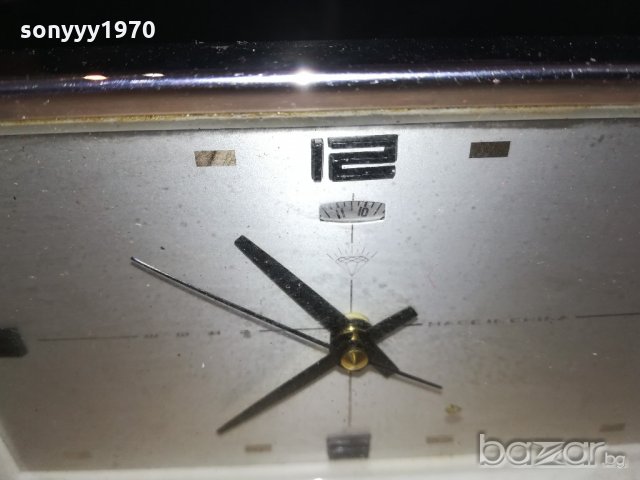 АНТИКА-работещ ретро часовник-20х10х6см, снимка 12 - Колекции - 21094692