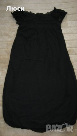 рокля черна-ефирна, снимка 3 - Рокли - 23703593