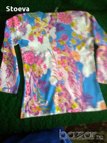Дамска ефектна блуза , снимка 8 - Блузи с дълъг ръкав и пуловери - 11081205