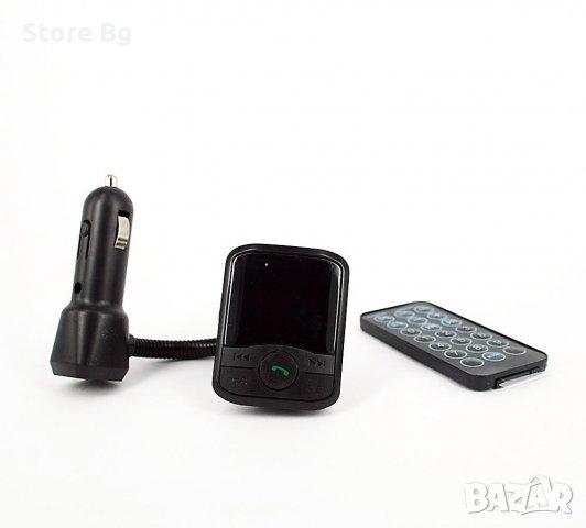 Безжичен Bluetooth Stereo трансмитер с дистанцинно управление.Mp3 Play , снимка 2 - Аксесоари и консумативи - 23823184