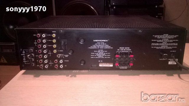 Memorex stav-3100 receiver-650w на трафа-внос швеицария, снимка 11 - Ресийвъри, усилватели, смесителни пултове - 15543476