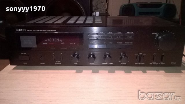 Denon dra-25 receiver-made in japan-внос швеицария, снимка 6 - Ресийвъри, усилватели, смесителни пултове - 14240634