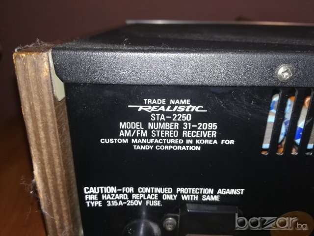 realistic stereo receiver-ретро машина-внос швеицария, снимка 10 - Ресийвъри, усилватели, смесителни пултове - 21018401
