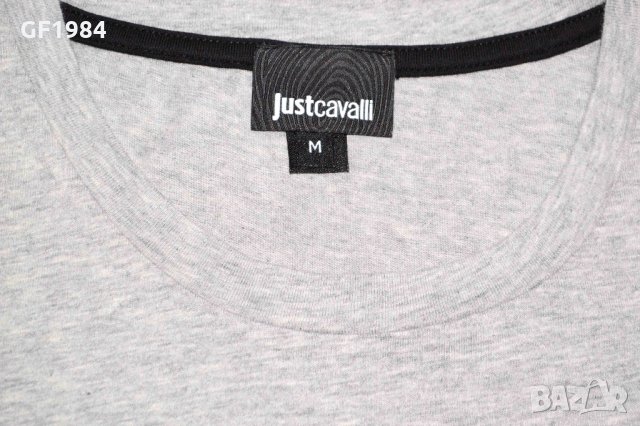 Just Cavalli - мъжка тениска, размер М, снимка 2 - Тениски - 25225079