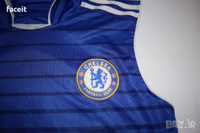 Adidas - Chelsea - Уникален потник с качулка / Адидас / Челси / Тениска, снимка 6 - Спортни дрехи, екипи - 25868162