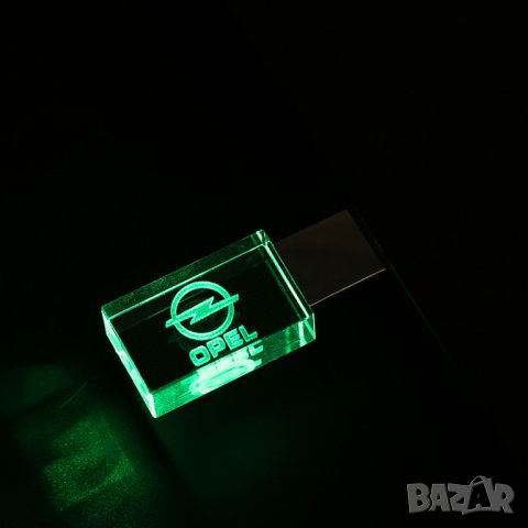 Светеща флашка с лого Опел, снимка 3 - Аксесоари и консумативи - 22337151