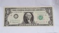 РЯДКА $ 1 Долар 1963 / Само 5 Цифри в Серийният Номер UNC, снимка 4