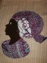  Африканка-картина от текстил върху текстил-варианти, снимка 12