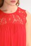 VERO MODA дамска червена рокля, нова, с етикет, снимка 5