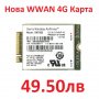 Lenovo 4G LTE КАРТА EM7355 LTE/EVDO/HSPA+ WWAN 04W3801 GOBI5000 WWAN Карта за Lenovo, снимка 1