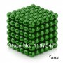 216 магнитни топчета 5 мм. магнитни сфери 5 мм. сребристи и зелени, снимка 12