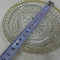 кристална купа чиния , снимка 2 - Чинии - 25134549
