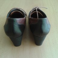 Елегантни обувки в кафяво, снимка 2 - Дамски обувки на ток - 15632528