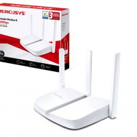Нов Wireless Router MERCUSYS MW305R, Безжичен Рутер с 3 антени, LAN , снимка 2 - Рутери - 23406209