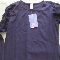  Черна блуза ZARA за момиче, размер 164, нова, снимка 7 - Детски Блузи и туники - 23915578