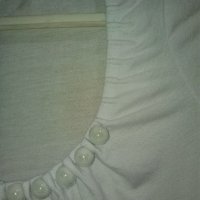 бяла блуза"Дика", снимка 2 - Тениски - 25210696