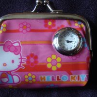 Оригинално детско портмоне с часовник-Hello Kitty;, снимка 6 - Други - 20754031