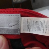 ► шапка, Nike, червена, оригинална, снимка 3 - Шапки - 8634806