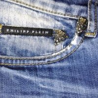 100% ОРИГИНАЛНИ мъжки дънки PHILIPP PLEIN, снимка 14 - Дънки - 21215351