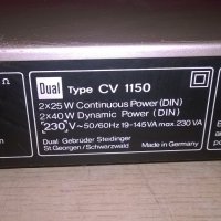 dual cv1150 amplifier-made in germany-внос швеицария, снимка 8 - Ресийвъри, усилватели, смесителни пултове - 21772878