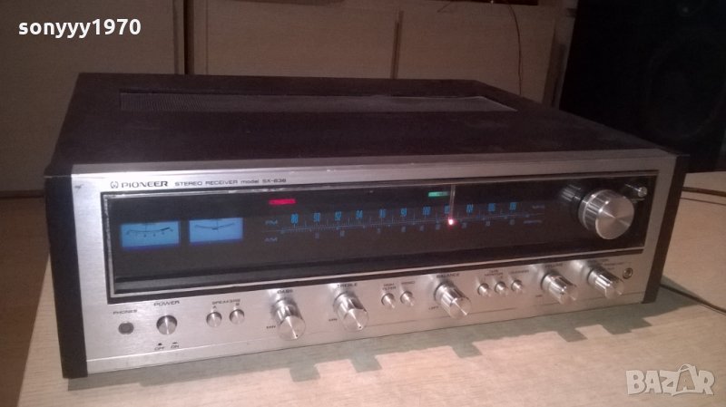pioneer-made in japan РЕТРО receiver-внос швеицария, снимка 1