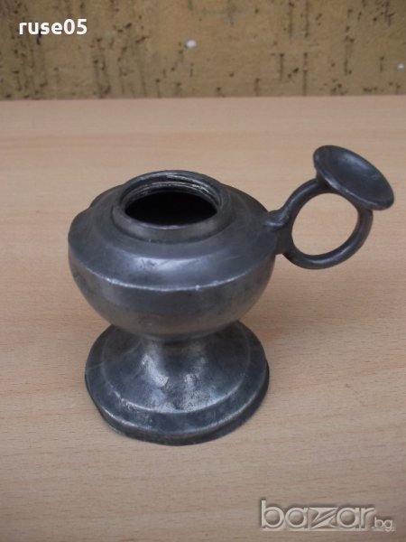 Съд метален стар - 158,2 гр., снимка 1