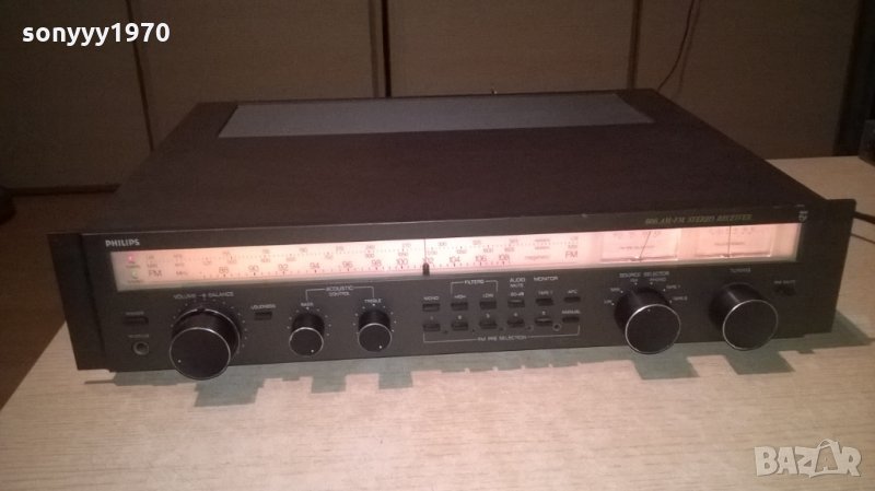 philips 606 receiver-made in belgium-внос швеицария, снимка 1
