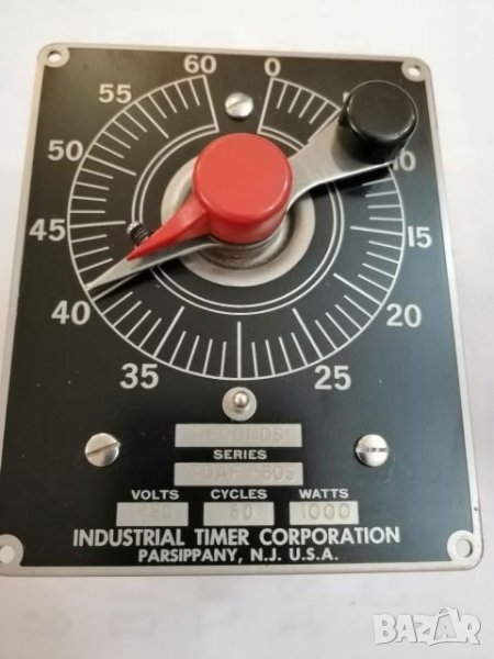 Стар,ретро механичен таймер USA 60 секунди. , снимка 1