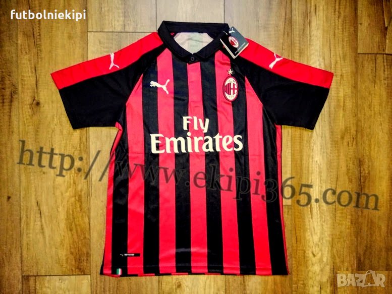 ПРОМО - Милан титулярна фланелка 2018/19, снимка 1