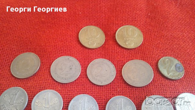 Унгарски монети, 40 броя, емисии от 1949г. до 1989г., много запазени, снимка 3 - Нумизматика и бонистика - 17125803