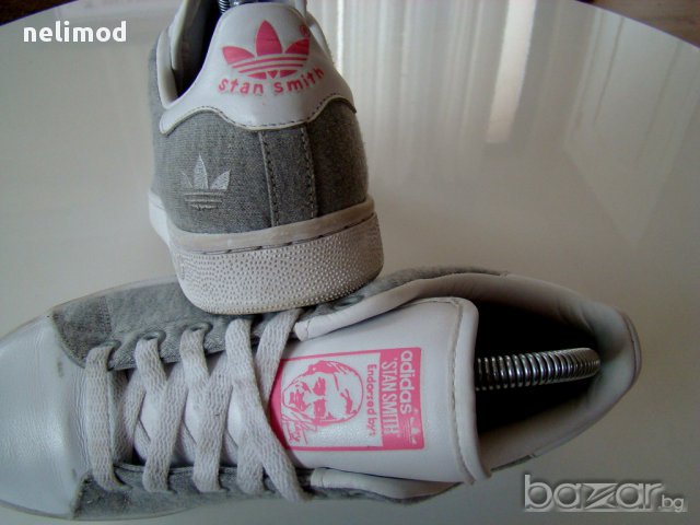 ADIDAS STAN SMITH оригинал Разпродажба .... намалени на 49,00 лв size UK 6 39 номер , 25 см стелка, снимка 6 - Кецове - 17201046