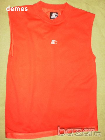  Оригинален червен мъжки потник STARTER,нов,размер М/12