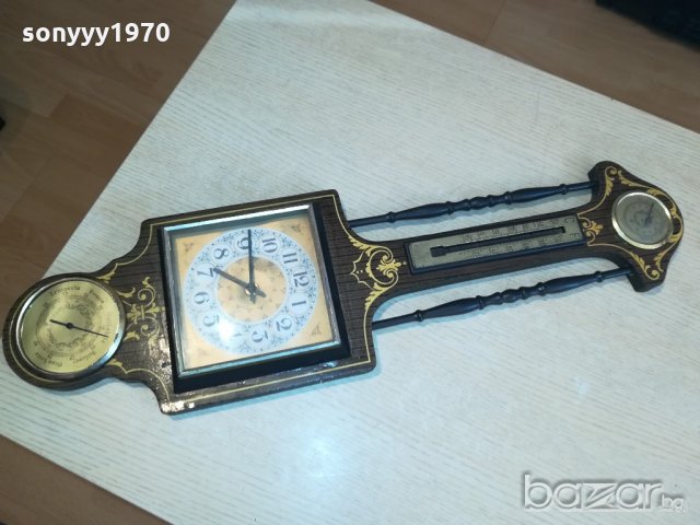 ретро колекция-часовник хидро барометър-внос швеицария, снимка 3 - Колекции - 20290337