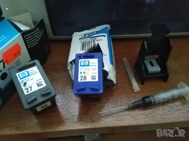 HP PSC 1315 + 4 касети, снимка 6 - Принтери, копири, скенери - 24707253