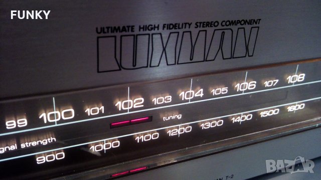Luxman T-2 Solid State AM/FM Stereo Tuner (1979-81), снимка 6 - Ресийвъри, усилватели, смесителни пултове - 25281182