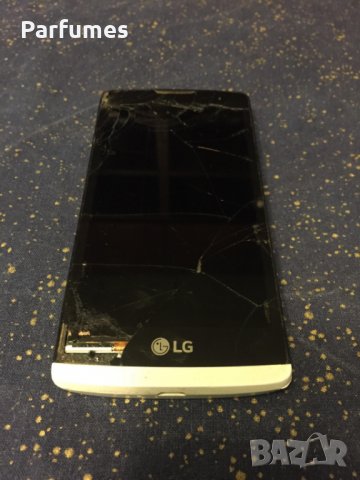 LG LEON H320 с батерия счупен дисплей само за 40 лв, снимка 1 - LG - 24241856