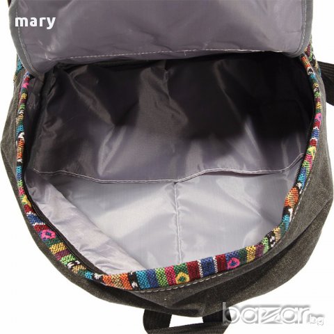 синя винтидж раница, снимка 4 - Раници - 17988433