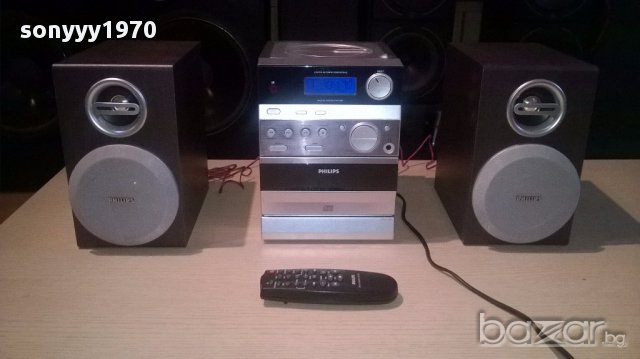 Philips cd/tuner/deck/amplifier/remote+колони-внос швеицария, снимка 11 - Ресийвъри, усилватели, смесителни пултове - 13287978